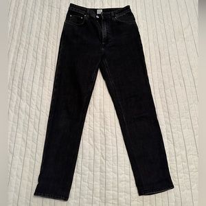 NWOT Totême black wash jeans